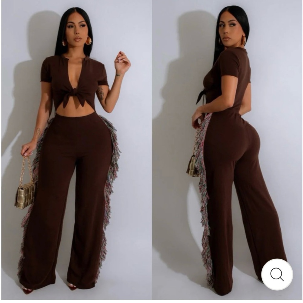 Tie front Jumper